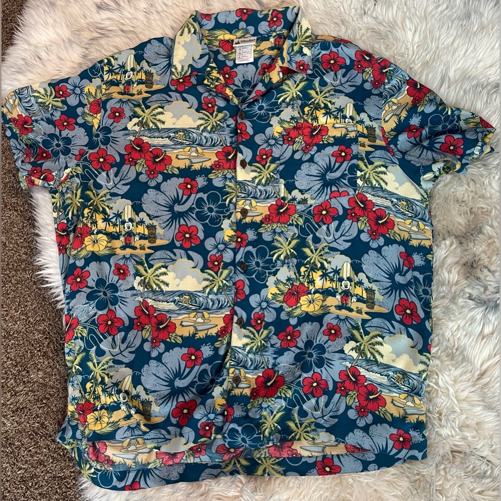 Disney Parks Men’s Hawaiian Shirt